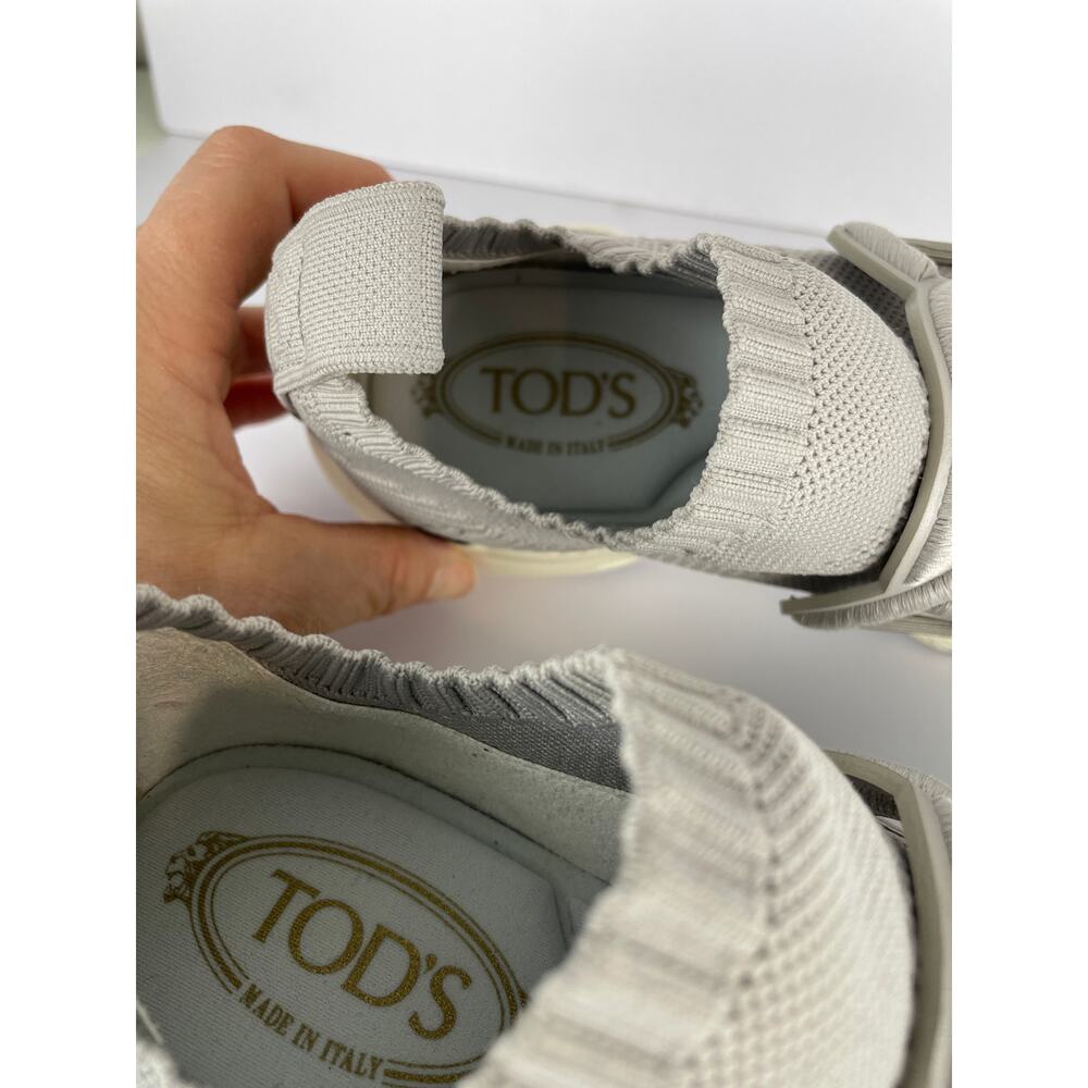 Tod's Kate Knit Slip-On Sneaker NWOB Sz 37.5 - Picture 6 of 8